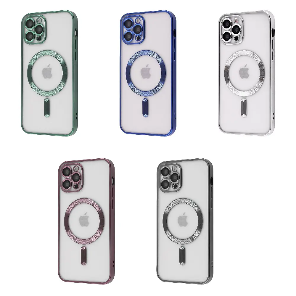 Чохол Metal Matte Case with Magnetic Ring iPhone 12 Pro в асортименті