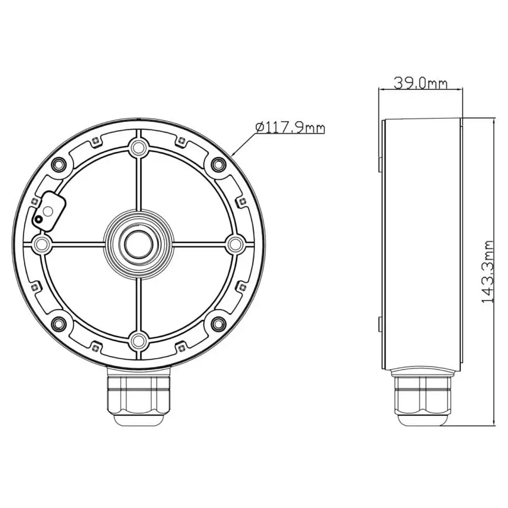 Коробка распределительная TVT TD-YXH0101B (77-00365) - фото 2
