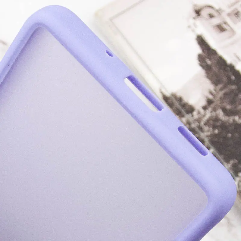 Чохол TPU+PC Lyon Frosted для Motorola Moto G24 / G04 / E14 Purple - фото 6