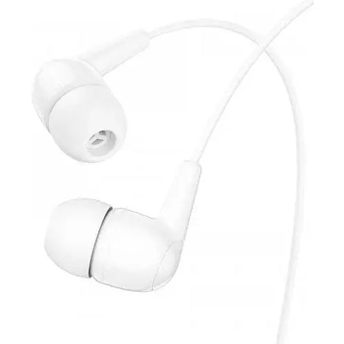 Наушники Hoco M97 Enjoy universal вакуумные с микрофоном черные - фото 5