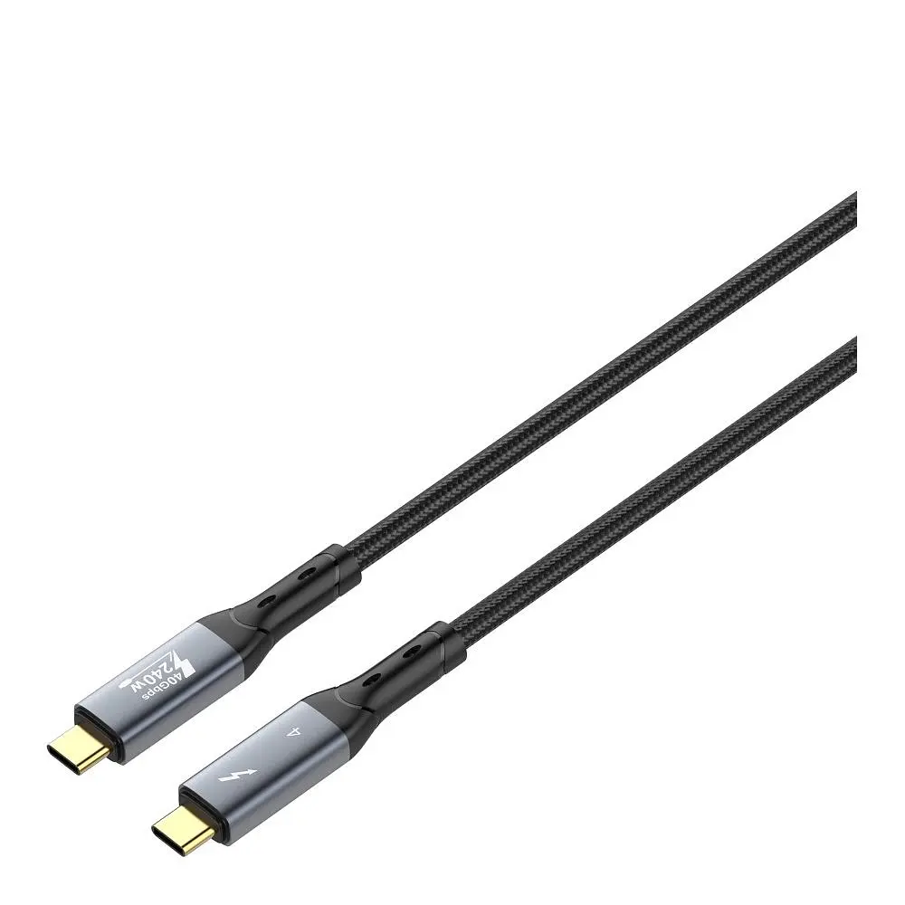 Кабель 240W Type-C to Type-C - LDNIO TC11c USB4.0 (Thunderbolt 4) 40Gbps - фото 4