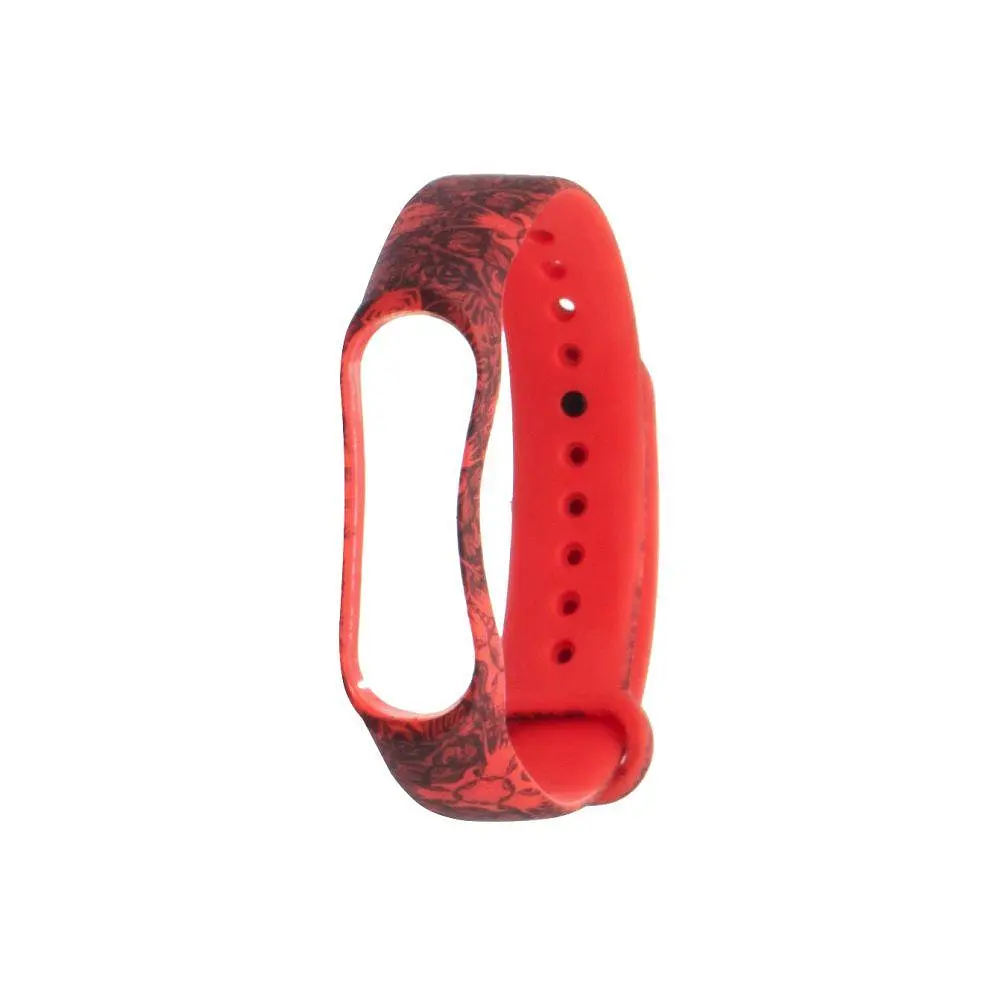 Ремешок для фитнес-браслета Xiaomi для Mi Band 3/4 Pattern - фото 4