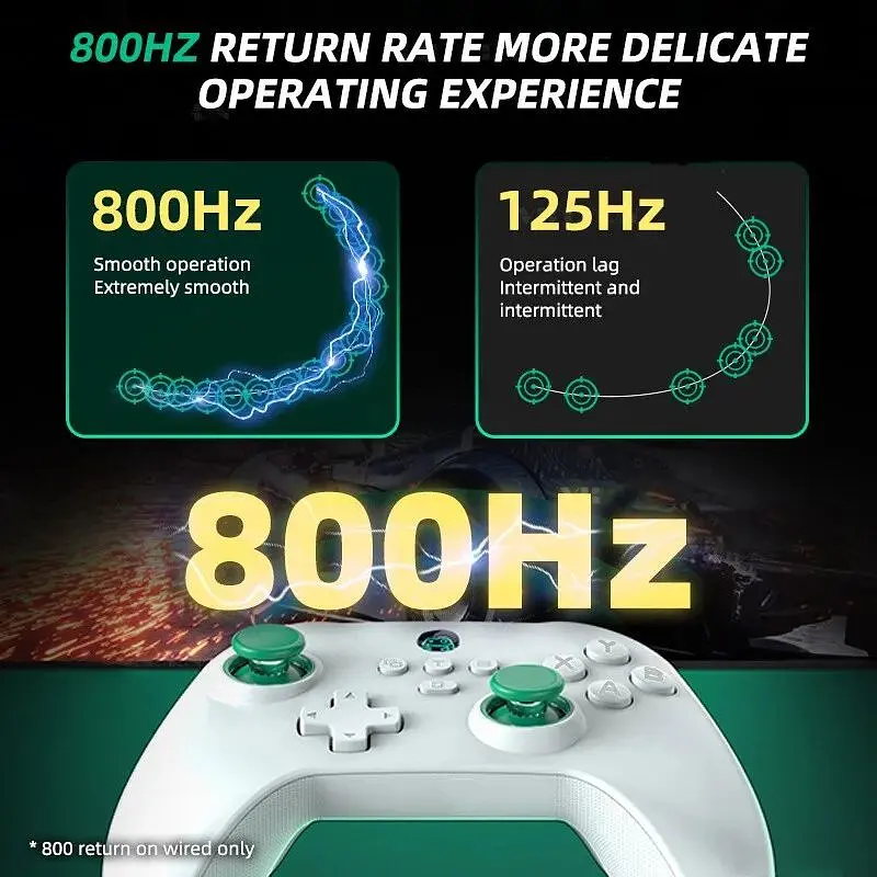 Бездротовий геймпад Z03 FPS для Android/iOS/Switch/ПК, 800 Гц, 3 режими - фото 7