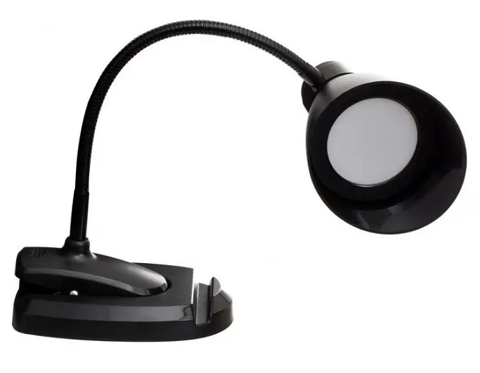 Лампа настільна Remax RL-E500 акумуляторна з кліпсою (Black) - фото 3