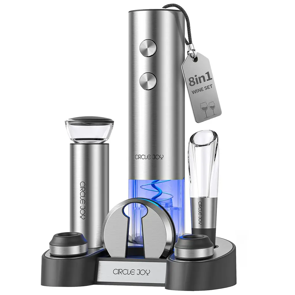 Набір для вина Xiaomi Circle Joy Stainless Steel Rechargeable Electric Wine Set (CJ-EKPQ-TZ01) - фото 8