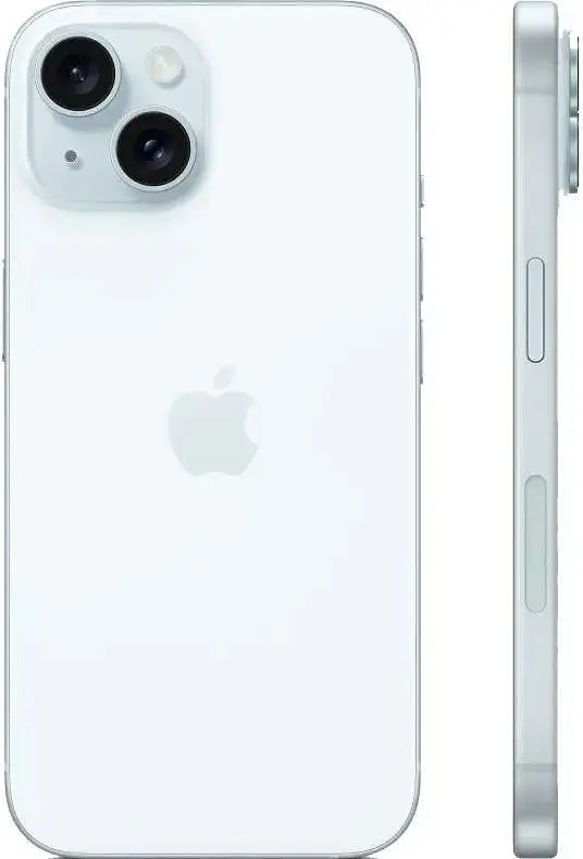 Смартфон Apple iPhone 15 256GB Blue Refurbished - фото 2