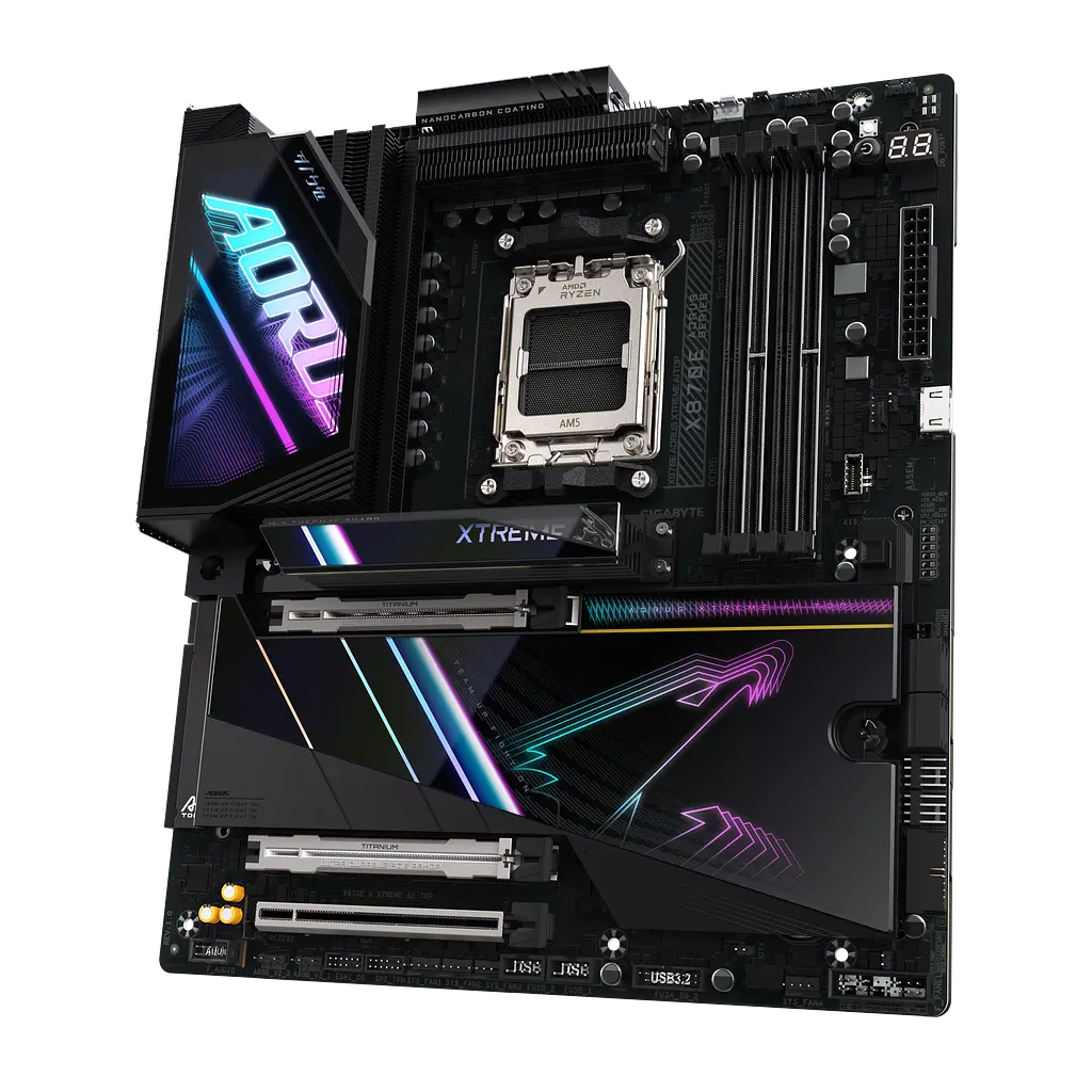 Материнська плата Gigabyte X870E Aorus Xtreme AI Top Socket AM5 (X870E A XTREME AI TOP) Б/В - фото 3