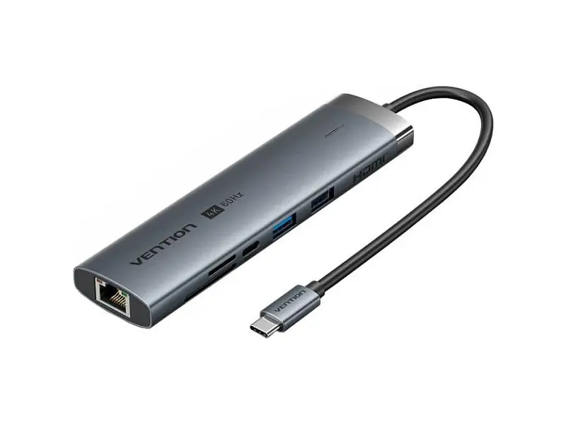 Мультипортовий адаптер Vention Hub 9-in-1 100W (TGVHB)