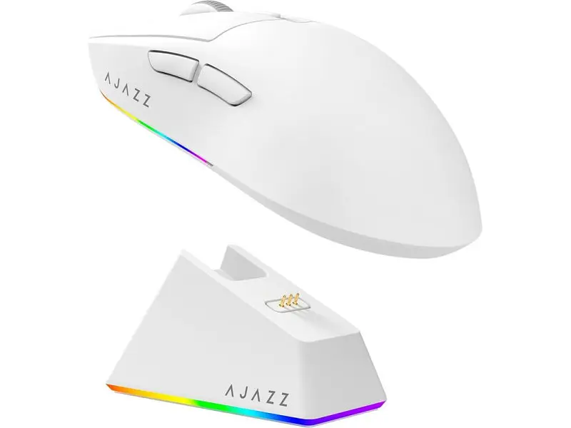 Миша Ajazz AJ139 V2 MC White (AJ139-V2-MC-W) - фото 2