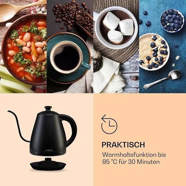 Электрический чайник Klarstein Garcon (10040347) - фото 6