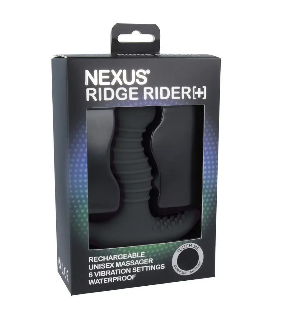 Массажер простаты с вибрацией Nexus Ridge Rider Plus Black - фото 2