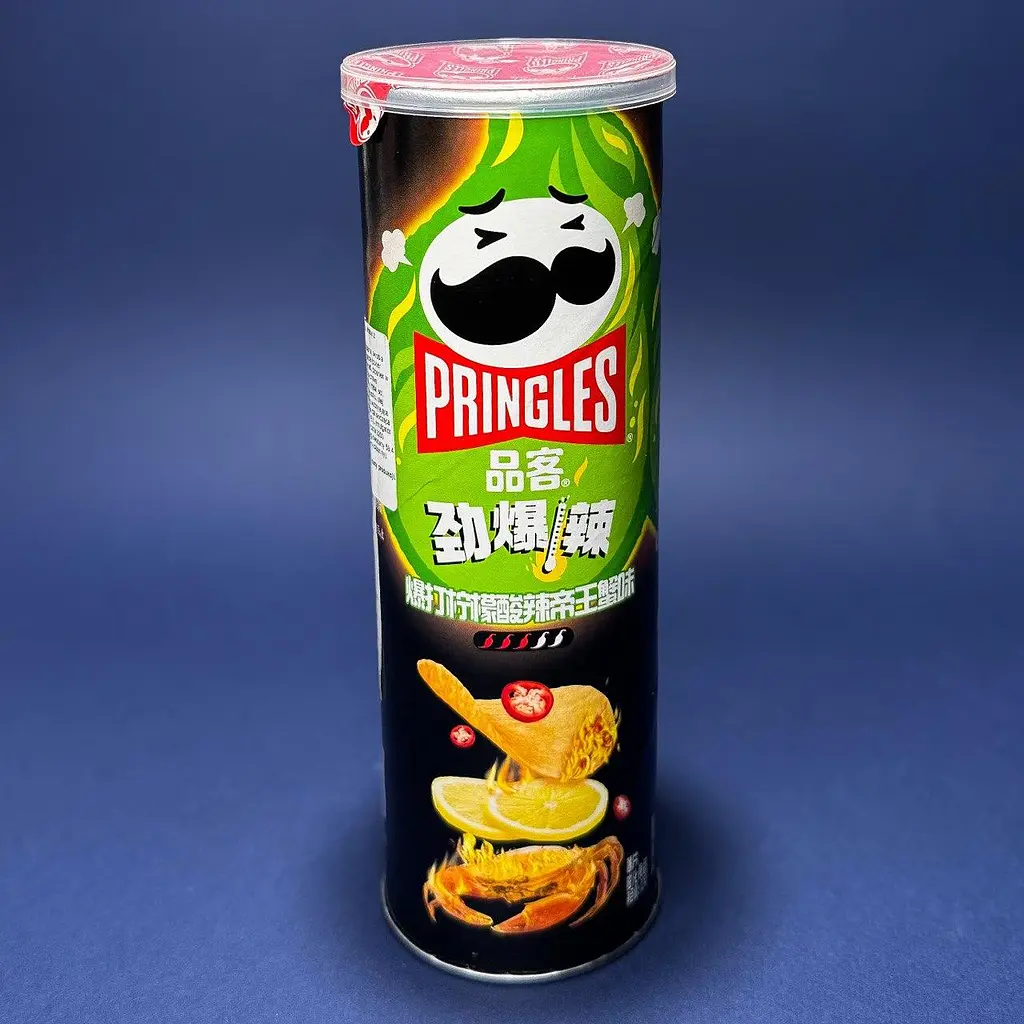 Чіпси Pringles Scorchin Chili Lemon Crab 110 г