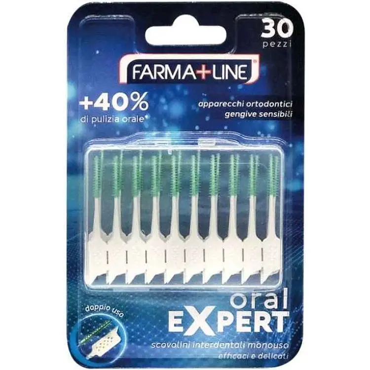 Щіточки міжзубні FARMA LINE 30шт Oral Expert 2в1