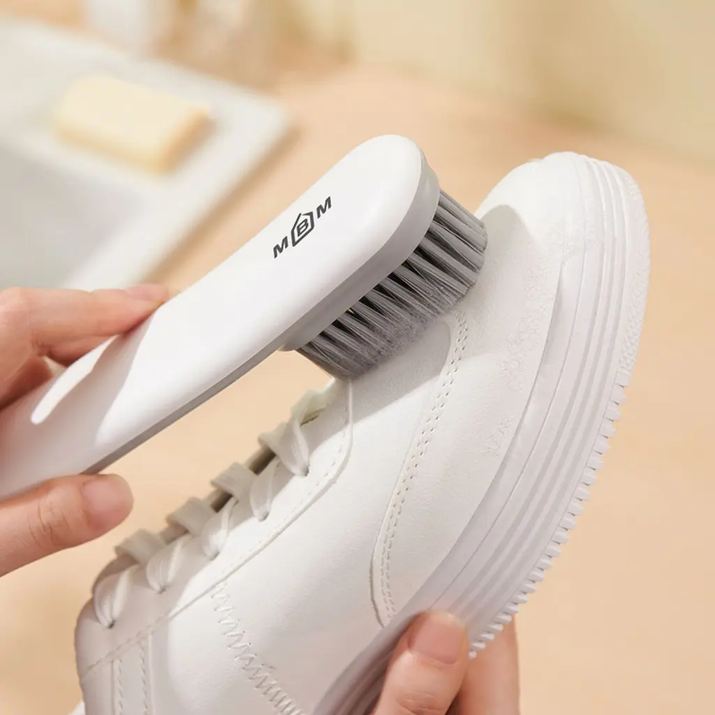 Щітка багатофункціональна МВМ My Home 20.1 x 4.5 x 4 см сіра з білим (BP-40 WHITE/GRAY) - фото 4