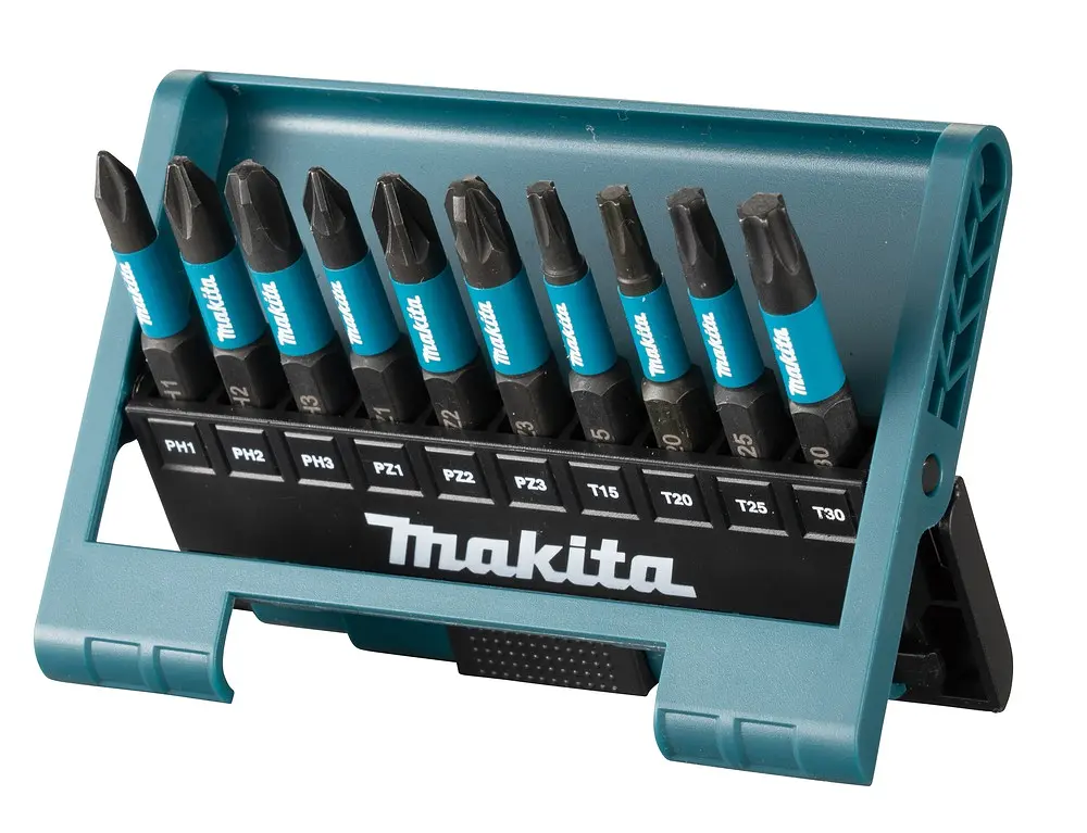 Набір біт торсіонних 10 шт Makita Impact Black E-12011
