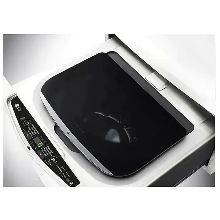 Пральна машина LG вертикальна, 2кг, 800, С, 70см, дисплей, інвертор, білий (FH8G1MINI3) - фото 2