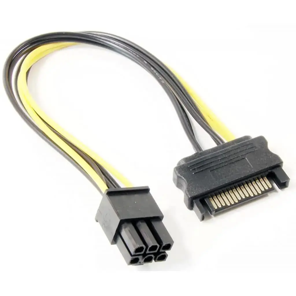 Перехідник NoName 6pin - Sata (Б/в)