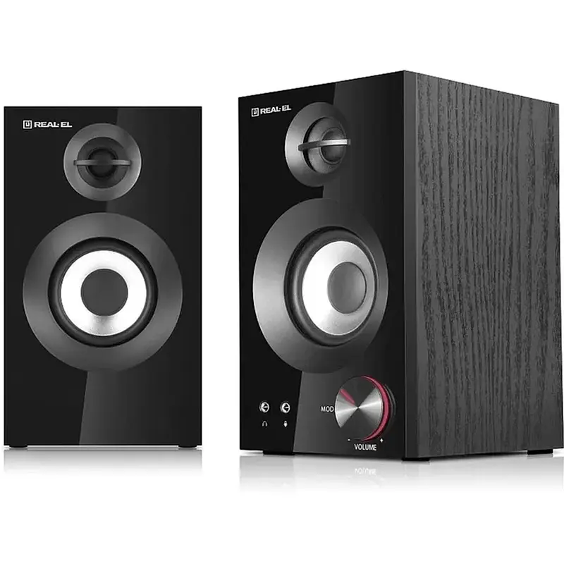 Акустична система REAL-EL S-420 Black - фото 3