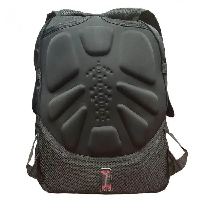 Рюкзак чорний з дощовиком 32 літри з USB та AUX виходами Swiss Bag 8810 - фото 9
