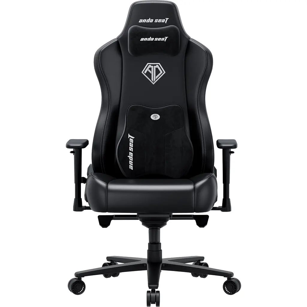 Крісло ігрове Anda Seat Novis Plus XL Black Fabric (AD23YC-XL-01-B-F-B04) - фото 2