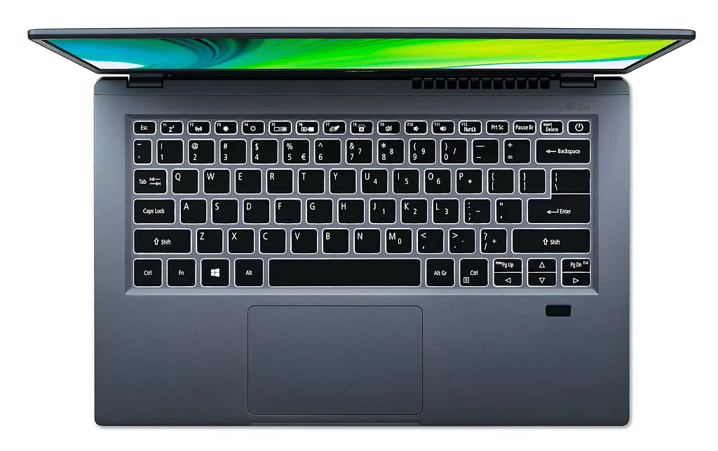 Ноутбук Acer Swift 3X SF314-510G 14FHD IPS/Intel i5-1135G7/16/512F/Iris Max-2/Lin/Blue (NX.A0YEU.00B) - фото 4