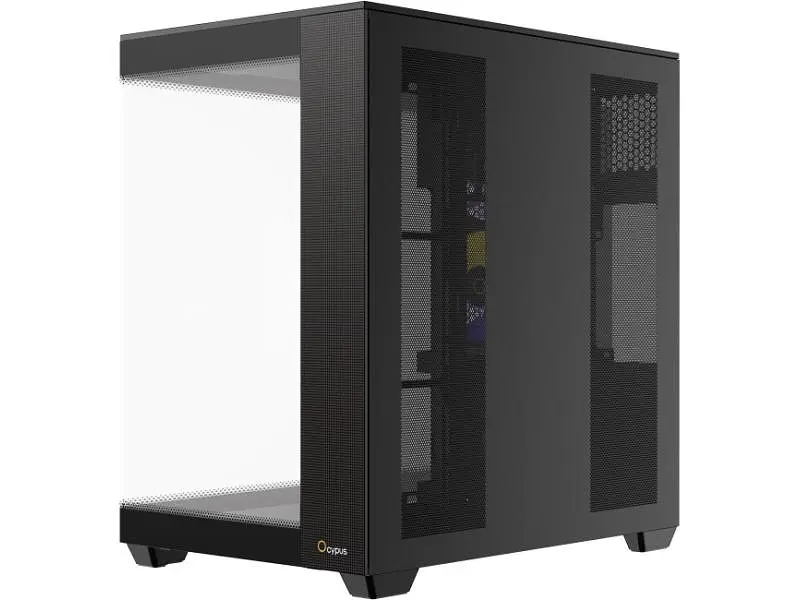 Корпус OCYPUS DELTA C74 ARGB Black (DELTA-C74-BKD200XX-GL) - фото 3