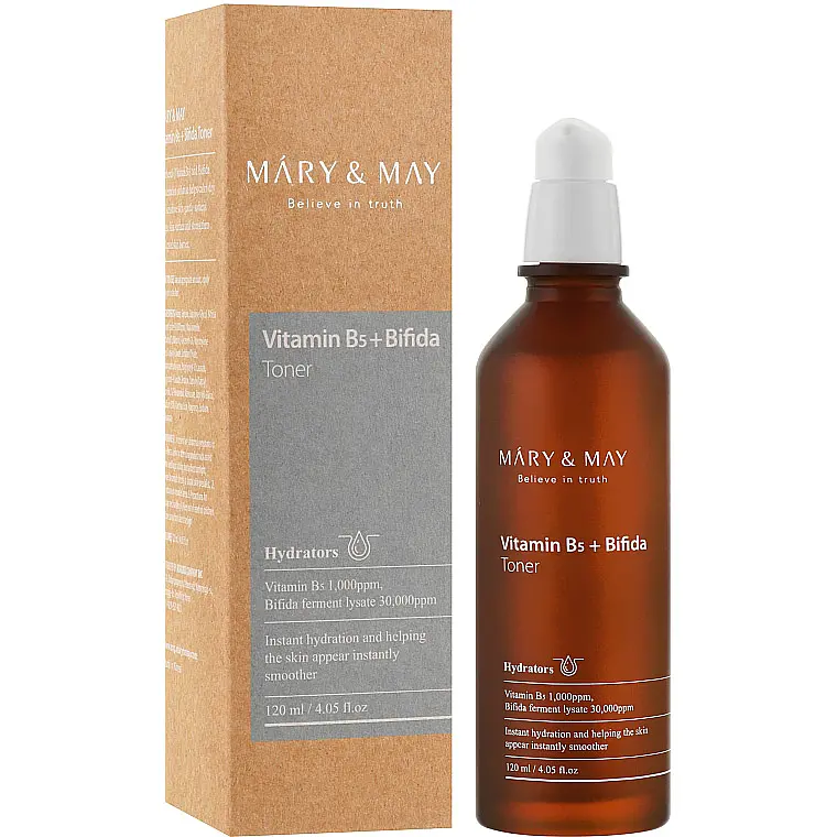 Тонер Mary & May Vitamine В5+ Bifida Toner, з біфідобактеріями й вітаміном В5, 120 мл - фото 2