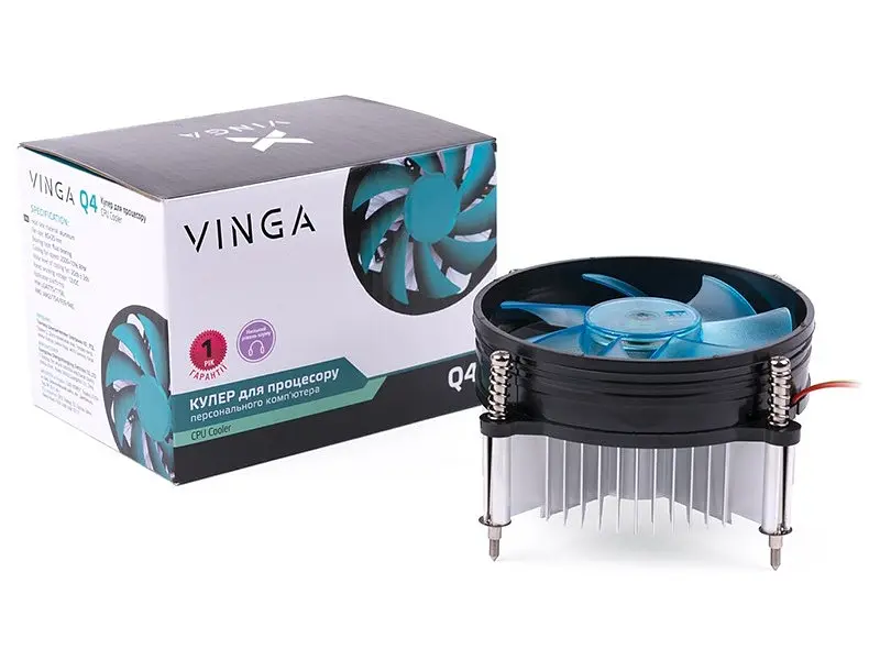 Повітряне охолодження Vinga Q4 Socket 1200 - фото 8