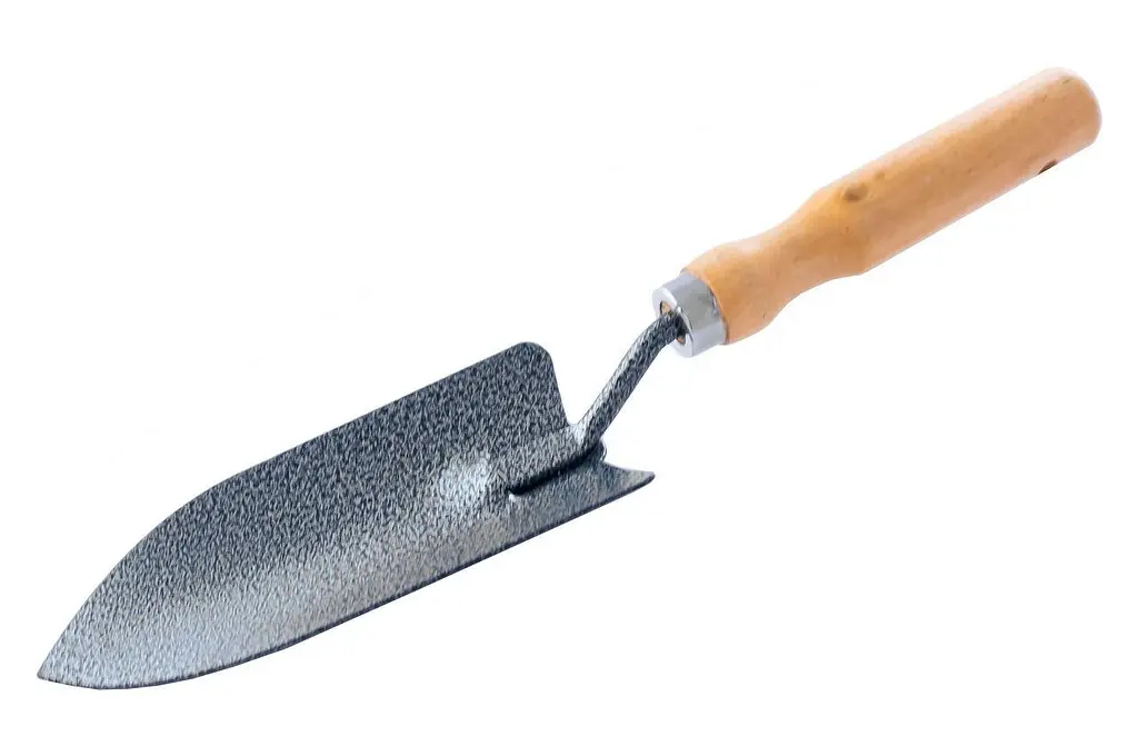 Лопатка садовий совок Mastertool 300 x 60 мм ручка дерево - фото 2