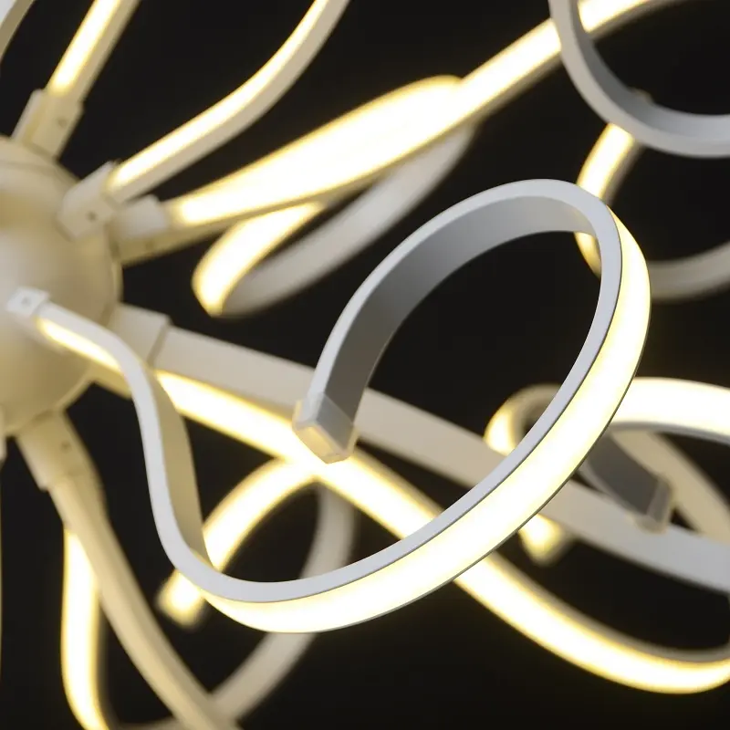 Світильник стельовий Brille підвісний світлодіодний для натяжної стелі BL-376S/120W WH led - фото 2