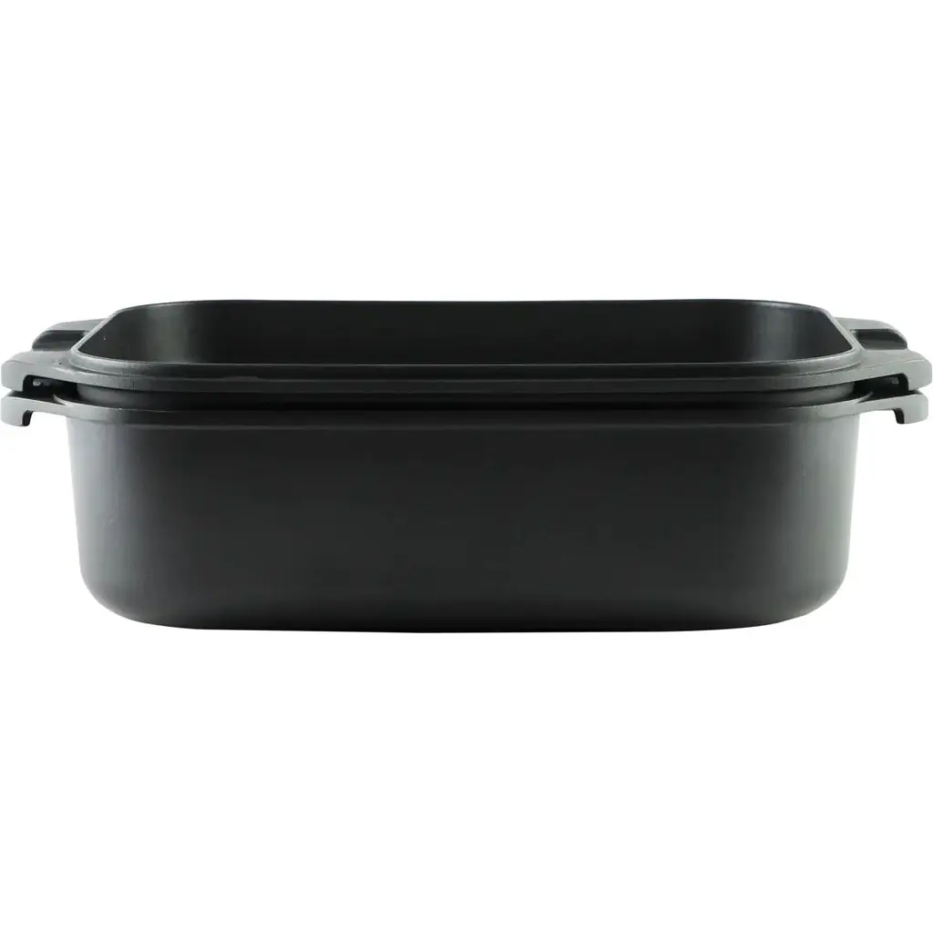 Утятница Pepper 2 в 1 Black ice 32x21x11 см черная (110810)  - фото 2