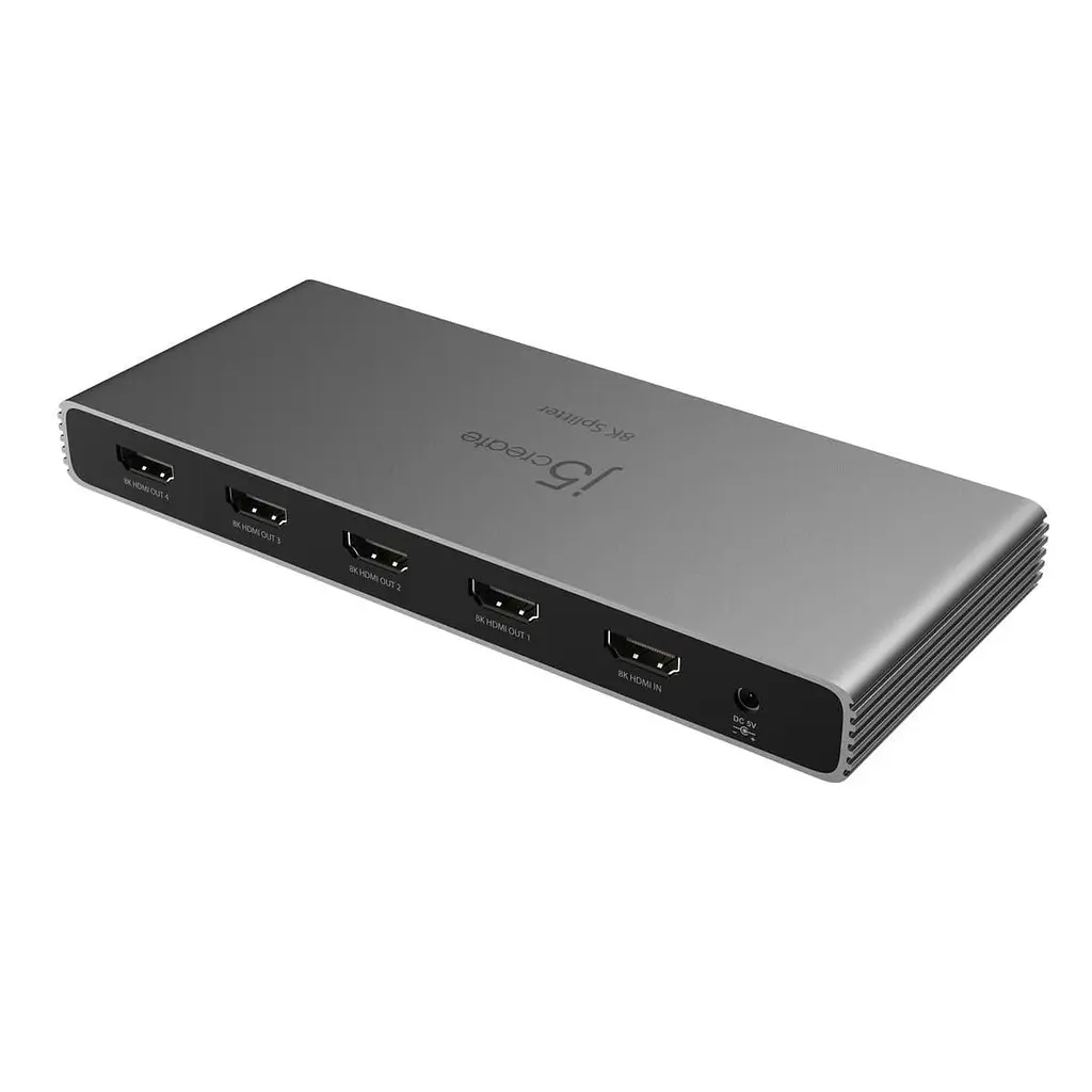 Перехідник j5create HDMI сигналу JDSH814-N, на 4 порти HDMI v. 2.1 (JDSH814-N) - фото 2