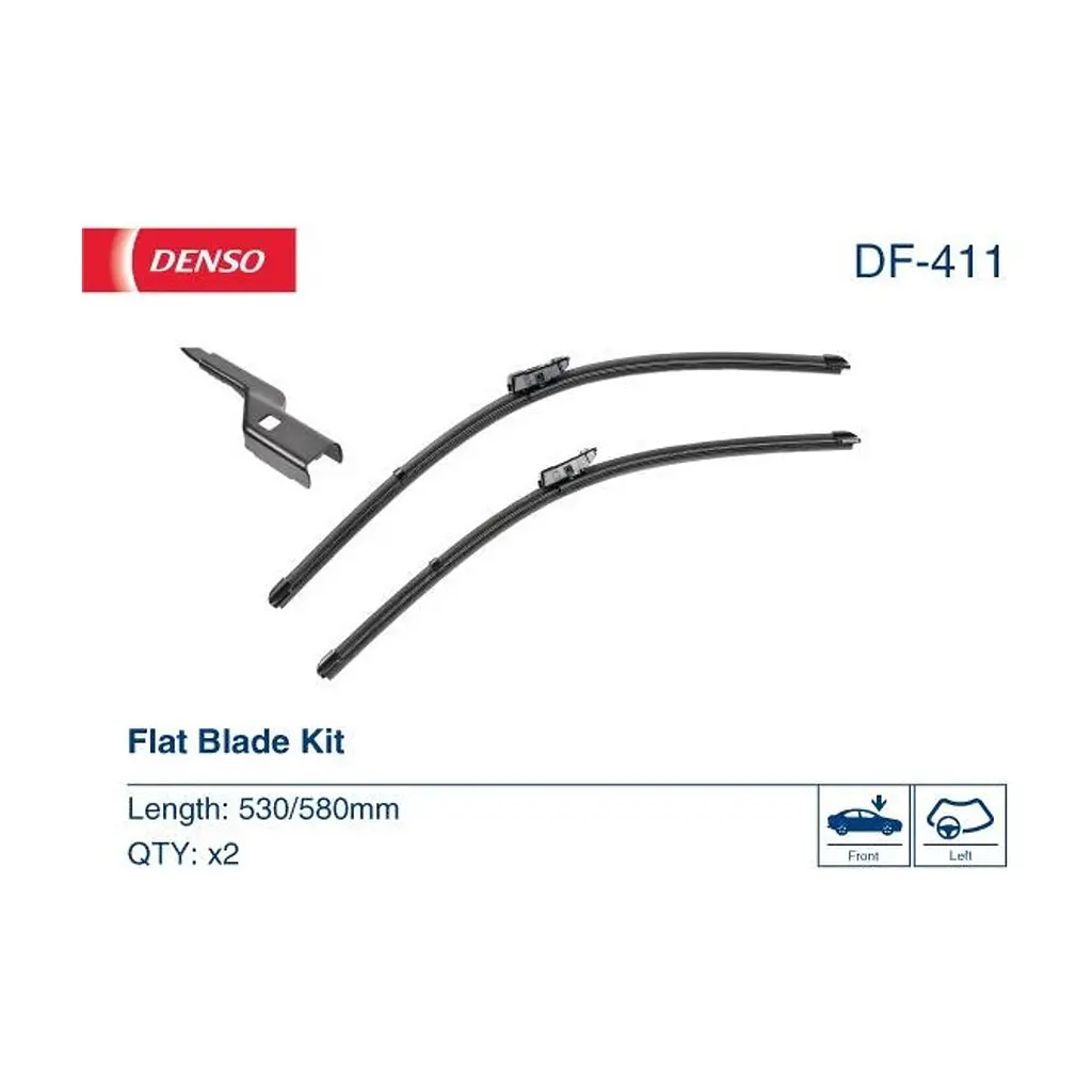 Щітка склоочисника Denso DF-411 - фото 3