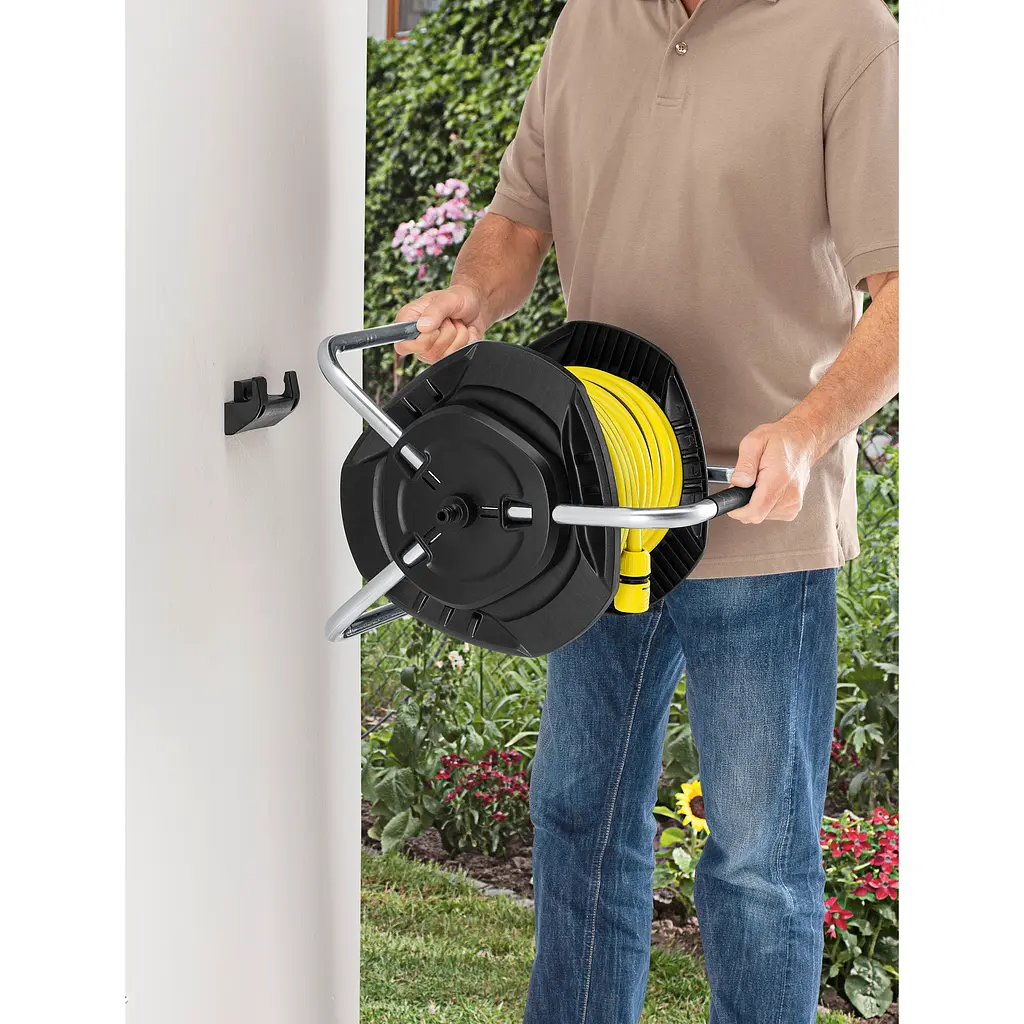 Настенная катушка для шланга Karcher HR 4.525 со шлангом PrimoFlex 1/2" 25 м (2.645-281.0) - фото 4