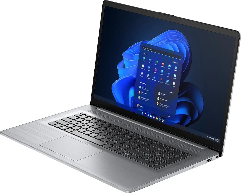 Ноутбук HP Probook 470-G10 17.3' FHD IPS AG, Intel i5-1335U, 16GB, F512GB, NVD550-2, DOS, серебристый (8A4Y8EA) - фото 2