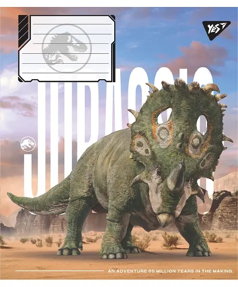 Упаковка зошитів Yes Jurassic World Alive учнівський загальний 10 шт./60 лін. (767689) - фото 4
