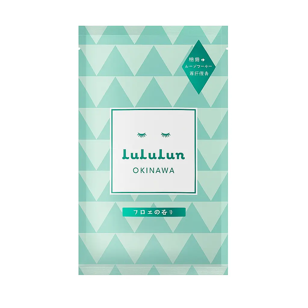 LULULUN Premium Face Mask Okinawa Aloe заспокійлива маска з екстрактом алое, 1 шт х 5 уп - фото 2