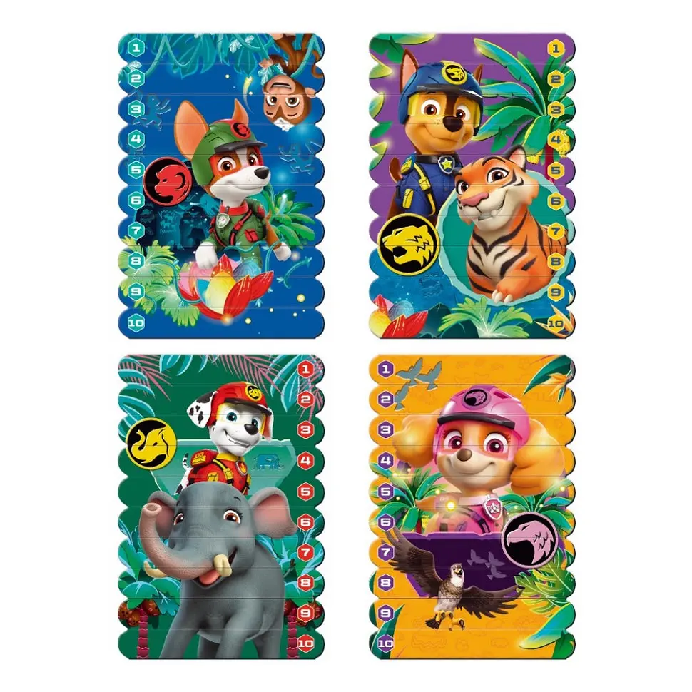 Магнітні палички для рахування "Джунглі" DoDo Toys 200654, 40 магнітних елементів - фото 2