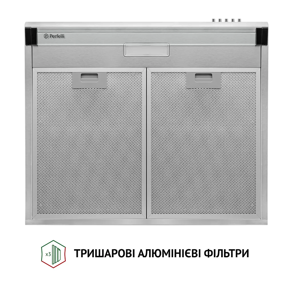 Витяжка плоска PERFELLI PL 6144 I LED - фото 8