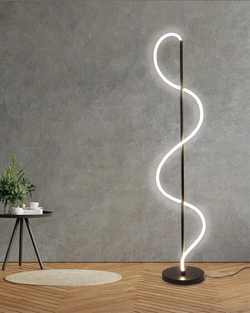 Торшер Goldlux 330185 Emma LED 1x36W 4000K 4300Lm IP20 чорний - фото 2