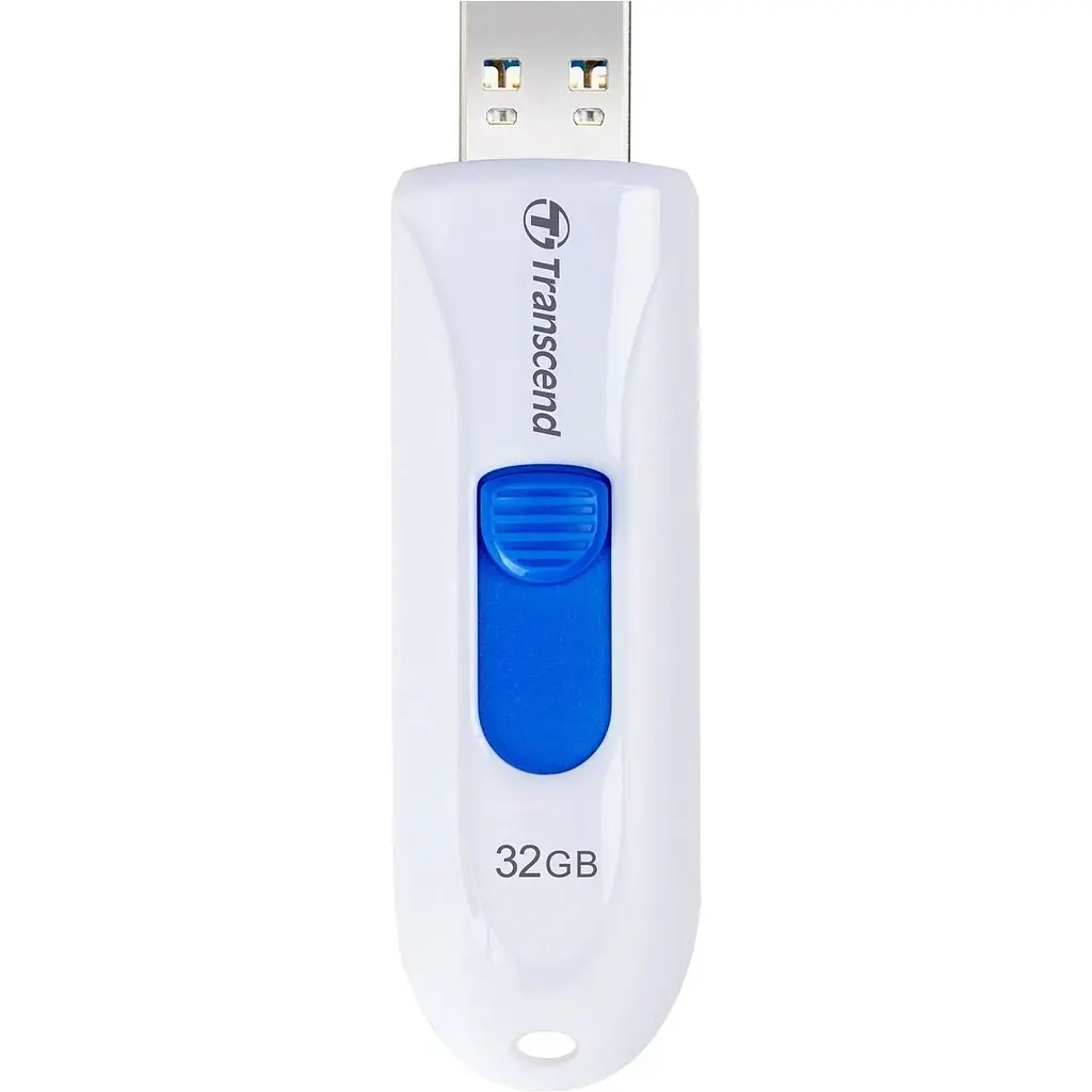 USB Flash накопичувач Transcend 32GB JetFlash 790 USB 3.1 white (TS32GJF790W) - фото 2