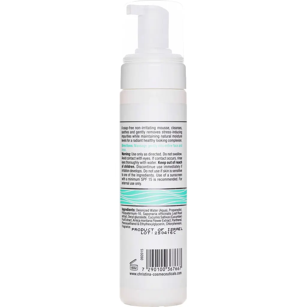 Мус очищувальний Christina Unstress Comfort Cleansing Mousse 200 мл - фото 2