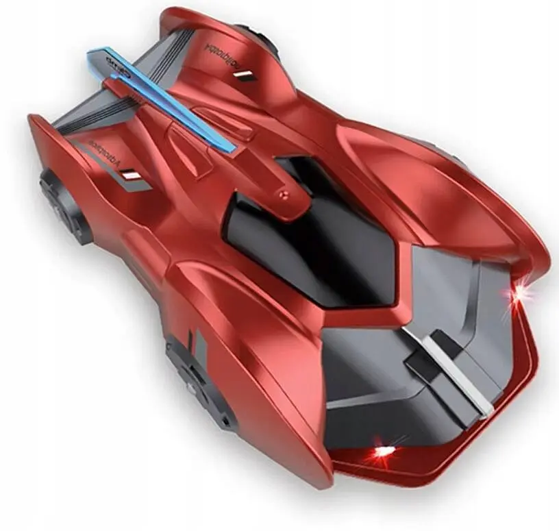 Машинка на управлении, ездящая по стенам, красная 2001111 - фото 2