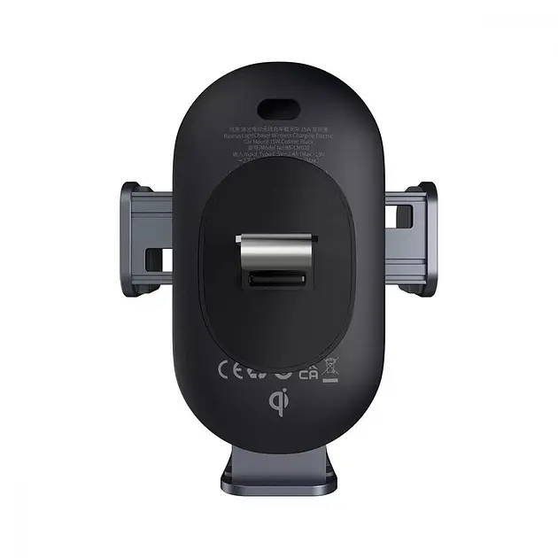 Автодержатель Baseus LightChaser Series Wireless Charging Electric Car Mount 15W Cosmic Black - фото 3