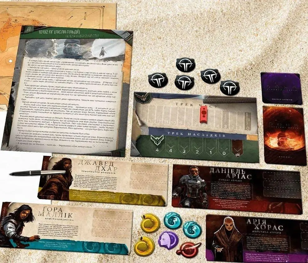 Настільна гра Geekach Games Дюна. Таємниці Домів (Dune: House Secrets) (GKCH043DSTK) - фото 4