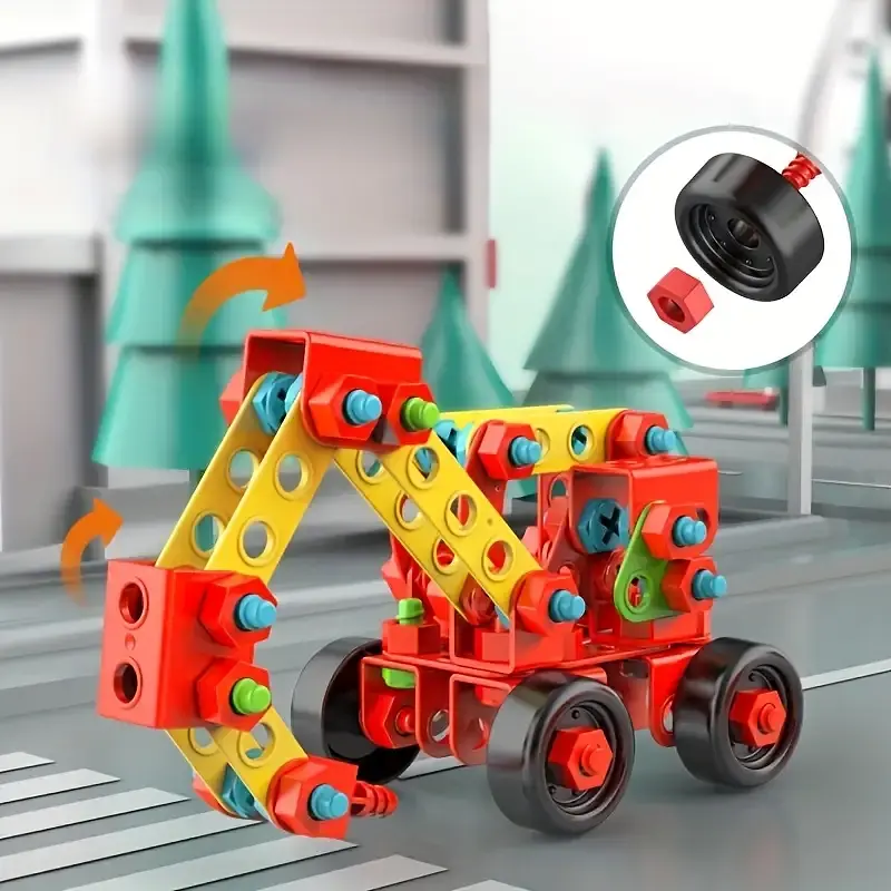 3Д Конструктор для дітей Puzzle Creative 287 елементів - фото 7
