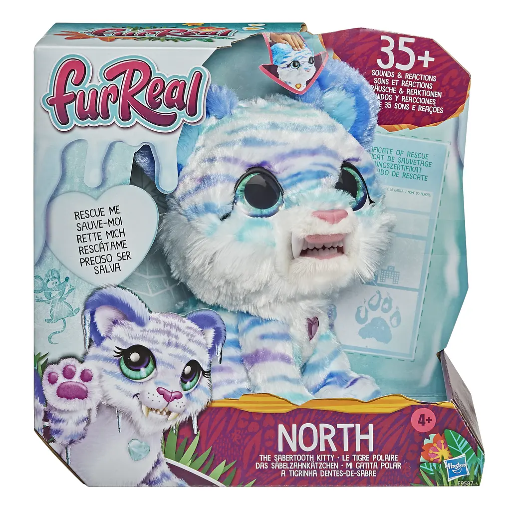 Интерактивная игрушка Hasbro FurReal Friends Саблезубый тигренок (E9587) - фото 3