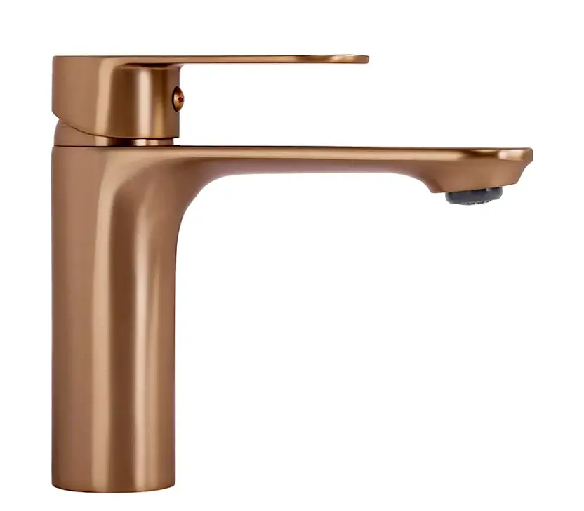 Змішувач для умивальника Rea Drop низький brushed copper REA-B6381 - фото 3