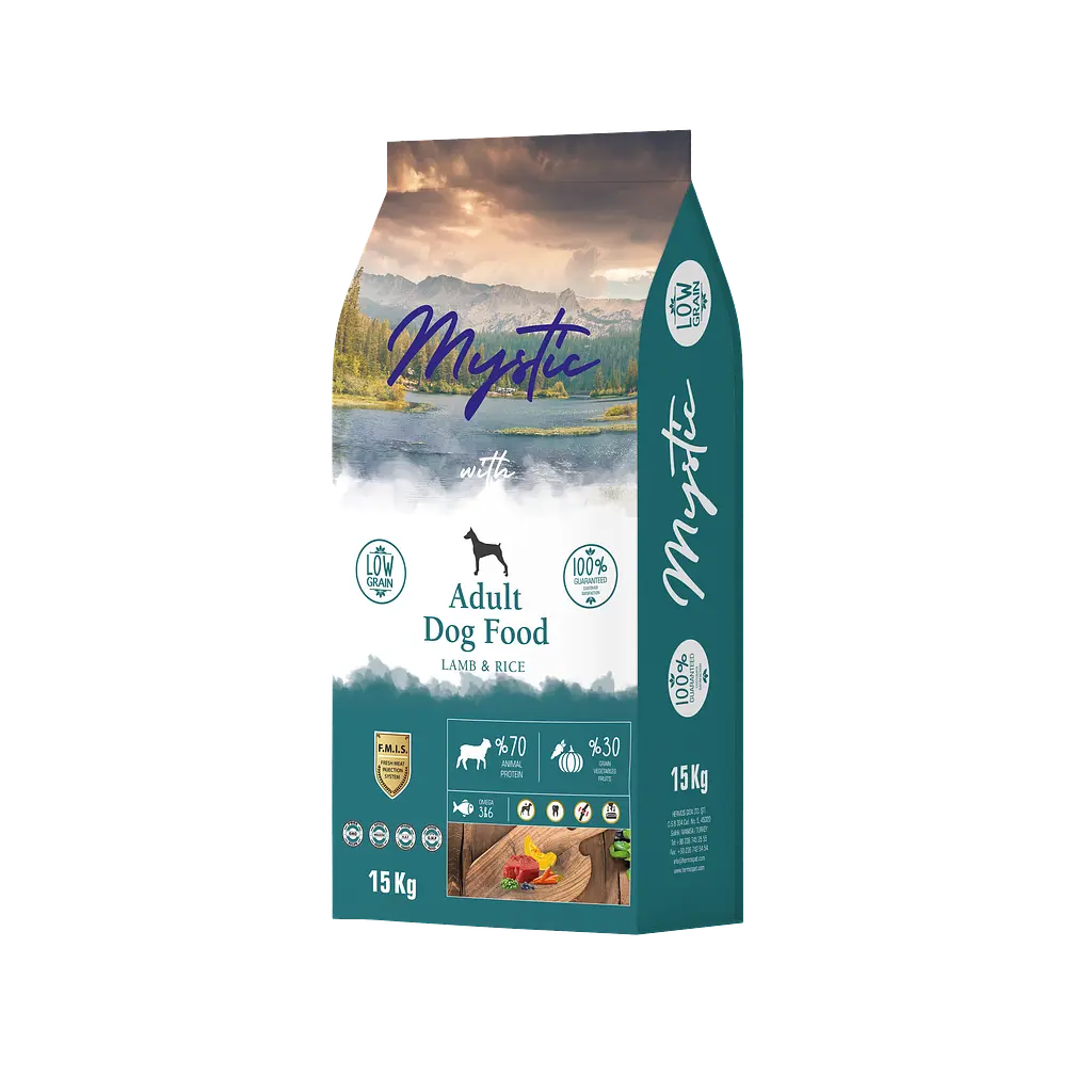 Сухий корм для собак беззерновий Mystic 15 кг - ягня та рис ( ціна за 1 кг)