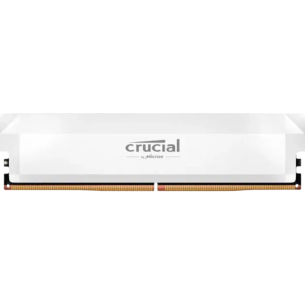 Оперативна пам'ять Micron 16GB DDR5 6400MHz Pro Overclocking White (CP16G64C38U5W) - фото 4